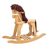 Classic Wooden Children's Rocking Horse