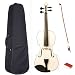 Barcelona Entry Series Full-Size Violin with Case, Rosin, Bow, and Strings - White