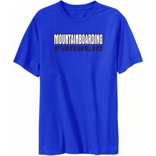 Mountainboarding Fanatic Mens T-shirt