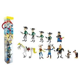 Plastoy - 70371 - Figurine - Tubo Lucky Luke 11 Figurine