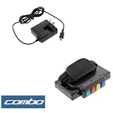 Black Rapid Home Travel AC Charger (110-240v) + Guitar Hero on Tour Controller with Handstrap for Nintendo NDS Lite DS Lite