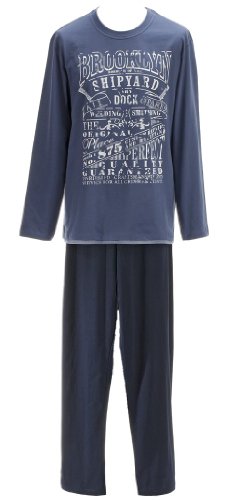 Schiesser Herren Pyjama Schlafanzug Gr.52