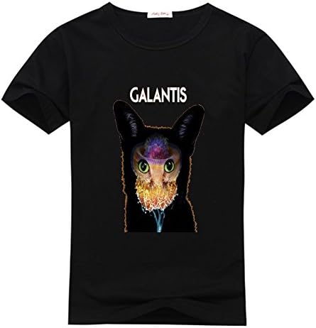 Polut DIY Galantis 100% Cotton T-shirt, Custom Women's Classic Crew Neck - Galantis (Small)