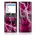 Apocalypse Pink Design Protective Decal Skin Sticker for Apple iPod nano 4G (4th Generation) Player