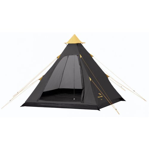 EASY CAMP Tipi noir tente de camping 3 à 8 personnes