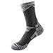 Outdoor Socks, 3-Pack Men's Athletic Crew Cushion Hiking Camping Running