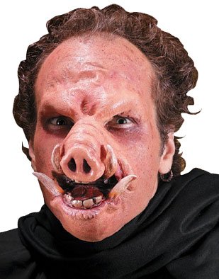 Reel FX Wild Boar Pig Orc Theater Make Up Costume Mask