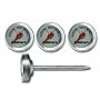 Cuisinart Outdoor Grilling Steak Thermometers, Set of Four