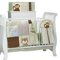 NoJo Day at the Zoo 6-pc. Crib Set