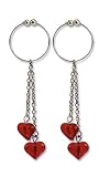 California Exotics Asian Hearts Nipple Rings