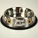 PITTSBURGH STEELERS STAINLESS STEEL PET DISH DOG BOWL