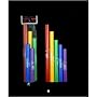 BOOMWHACKERS 5-Note Chromatic Set (Upper Octave) Boomwhackers Tuned Percussion Tubes