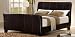 Syracuse II King Sleigh Bed - Dark Merlot By Homelegance Furniture
