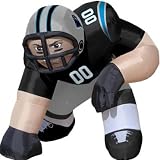 Huge 5' NFL Carolina Panthers Lineman Inflatable Outdoor Yard Decoration