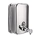 TBAO 1000ml -36oz Classic Series Surface-Mounted Stainless Steel Manual Wall-Mount Soap Dispenser For Bathroom Kitchen Marketplace Hotel Restaurant