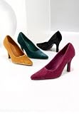 Velvet Pumps