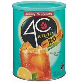 4C IIT DEC Instant Iced Tea Mix Decaf by 4C