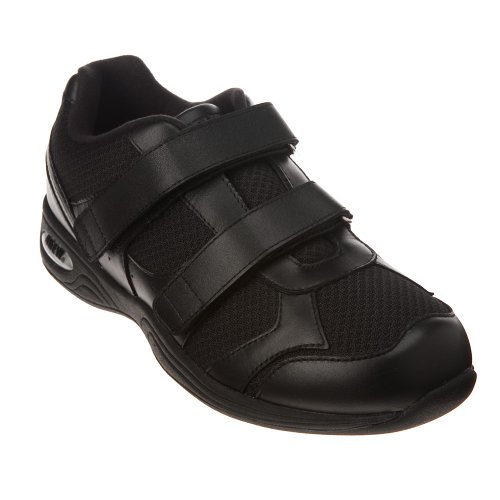 Drew Shoe Men's Apollo Athletic Shoe,Black Leather/Mesh,12 M US On Sale