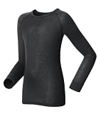 Odlo - Sous-v&ecirc;tements de ski - Haut enfant - noir - 8-9 ans (128 cm)