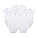 Luvable Friends 5-Pack White Bodysuits