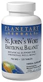 Planetary Formulas St. John's Wort Emotional Balance, 750 mg, Tablets, 120 tablets