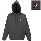 Florida State Seminoles NCAA Goalie Pullover Hooded Sweatshirt (Black)