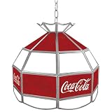 Coca Cola Vintage 16 Inch Stained Tiffany Lamp
