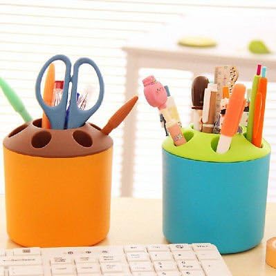 Creative Candy Colored Toothbrush Porous Cylinder Multipurpose Storage Cylinder (Random Colour)