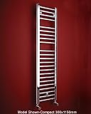 Compact 300 x 1755 Towel Rail (Chrome)