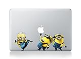ミニオンズ アートステッカー Macbookpro/air13インチ対応 PCスキンシール　【3topオリジナルクリーナー付属】13.97 [並行輸入品]