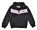 New Balance Big Girls Black & Pink 2pc Track Suit Set
