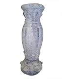 Garden Relics Large Pillar Candleholder with Stone Finish - B001DZA632