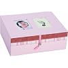 Pearhead Babyprints Keepsake Box, Pink