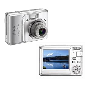 Rokinon DZ980 9MP Power Zoom Digital Camera (Silver)