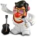Elvis Presley "Elvis Live" Mr. Potato Head