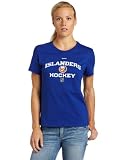 NHL Women's New York Islanders Authentic Progression Team Short Sleeve Basic Tee (Royal, Small)