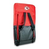 Exclusive By Picnictime Ventura Seat Portable Recliner With Armrests And Adjustable Backpack Straps/Red-Kansas City Chiefs (Digital Print)