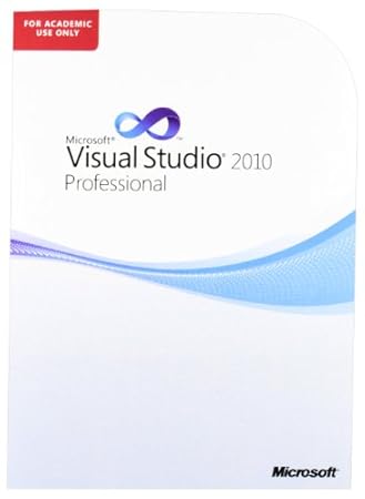 Microsoft Visual Studio Pro 2010 Eng Ae DVD Academic use only