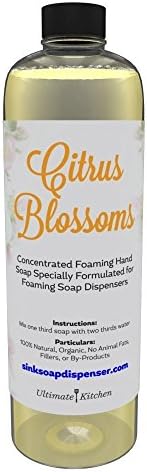 100% Organic Foaming Soap - Concentrated for Greater Savings - No Harsh or Toxic Chemicals - Refill Your Countertop Soap Dispensers and Built in Soap Dispensers - The Perfect Soap for Hand Washes and Baby Bathing Foams - Our Soap Is the Best Value on Amazon!