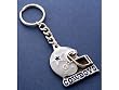 Dallas Cowboys Pewter Helmet Keychain