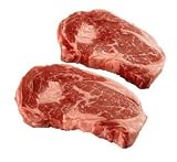 Organic 100% Grass Fed Ribeye Steak, 1-count (12oz)