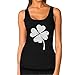 TeeStars Women's - Faded Shamrock St. Patrick's Day Tank Top