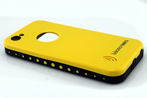 Mircotimes Waterproof shockproof dirtproof snowproof Case for iphone 5c (yellow)