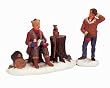 Lemax Harvest Crossing Village "Break Time!" 2-Piece Figurine Set #22577