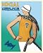12x18 Cuban Deco posterGirl w/Scarf holding telescope 377