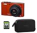 PENTAX RZ18 - Metallic Orange + Etui + 4 GB Speicherkarte