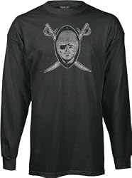 Oakland Raiders Classic NFL Throwback Logo Long Sleeve T-Shirt