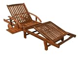 Sonnenliege TAMI SUN FSC Gartenliege Garten Holzliege Liege