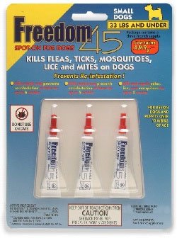 Freedom 45 Spot-On for Dogs SMALL (3 MONTH)