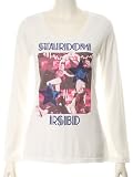 ROSE BUD スターダムロンT / ローズバッド : Tシャツ
